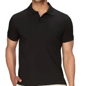 Cotton T Shirt Black