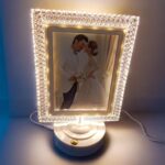 Crystal led rectangle frame